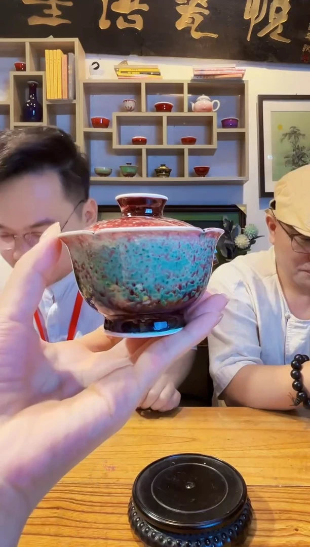 摆件景德镇陶瓷-程文星郎红专场671