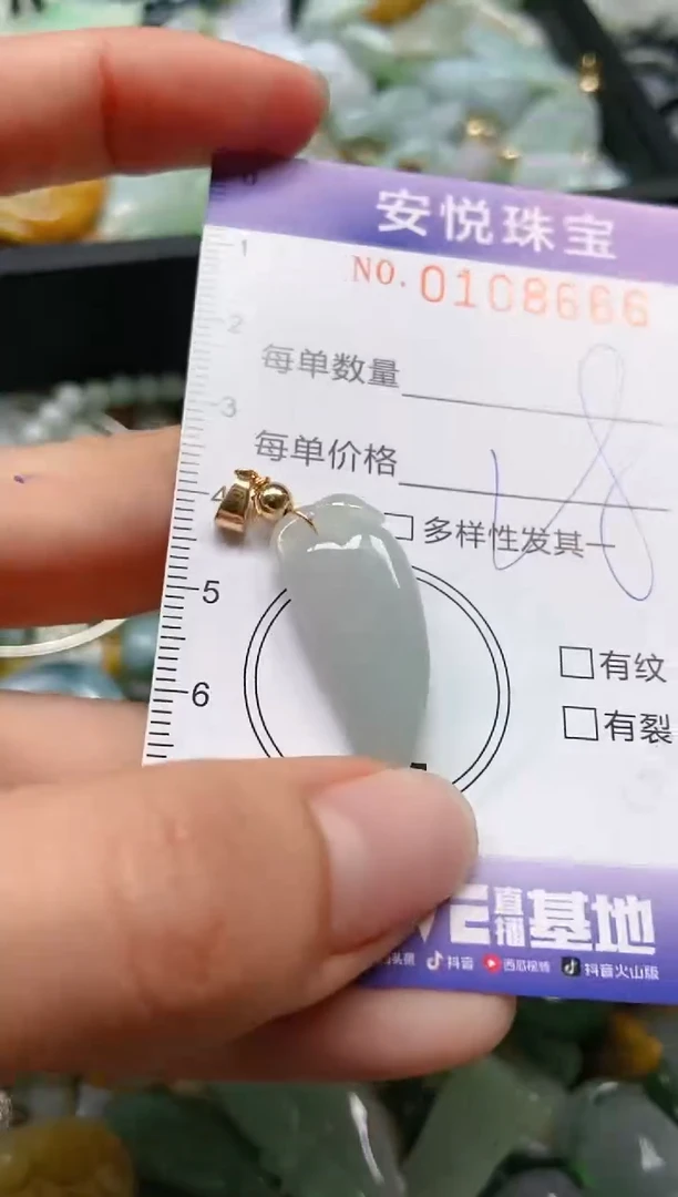 【闪购商品】翡翠颈饰未镶嵌闪购0108666