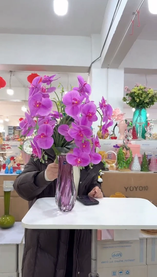 【闪购商品】琉璃迪喜花器-i-早35 蝴蝶兰