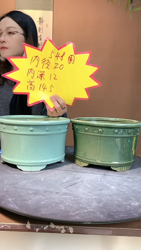 【闪购商品】陶瓷548深  绿浅绿