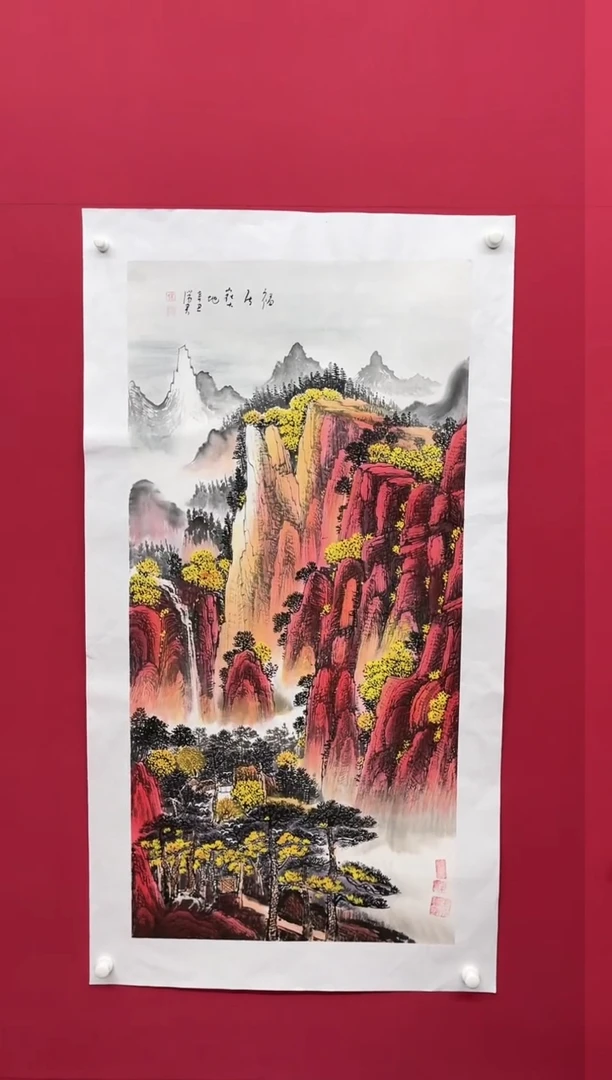 【闪购商品】国画吴-四尺山水/无框/W