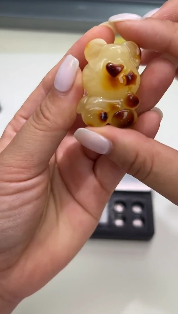 裸石琥珀未镶嵌琥珀蜜蜡吊坠