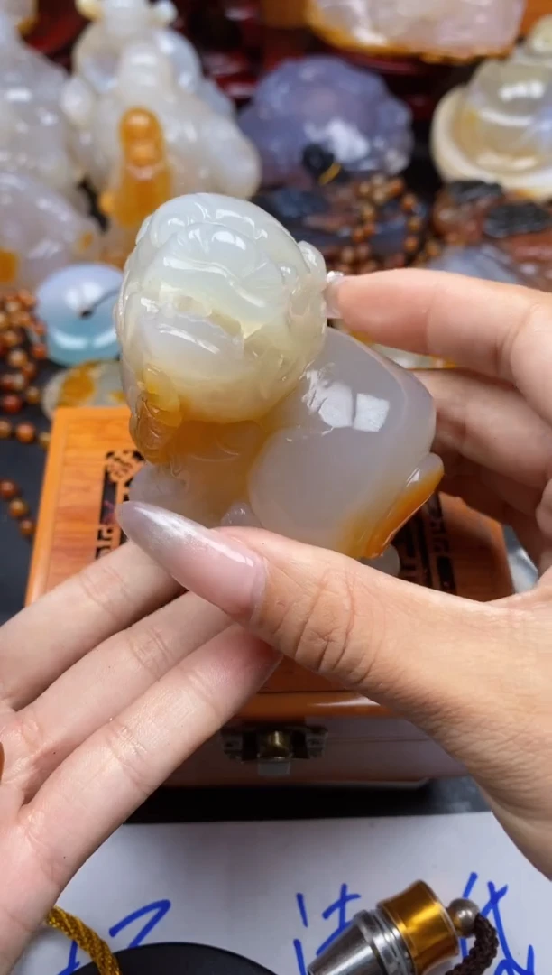 【闪购商品】玛瑙/玉髓颈饰未镶嵌ll