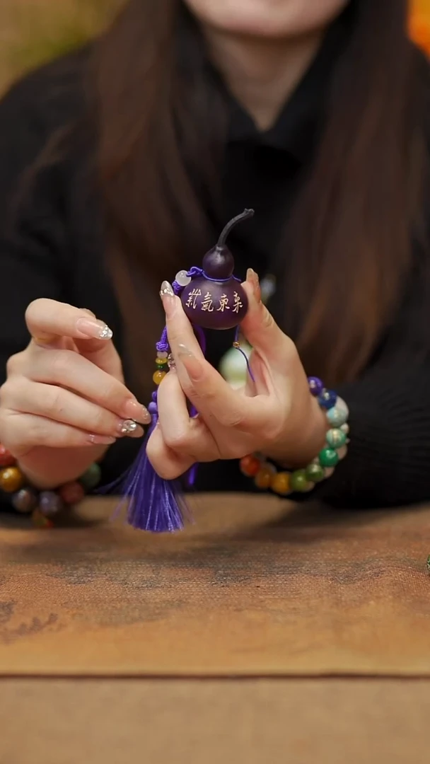 【闪购商品】49宴禾堂大漆车挂小葫芦38