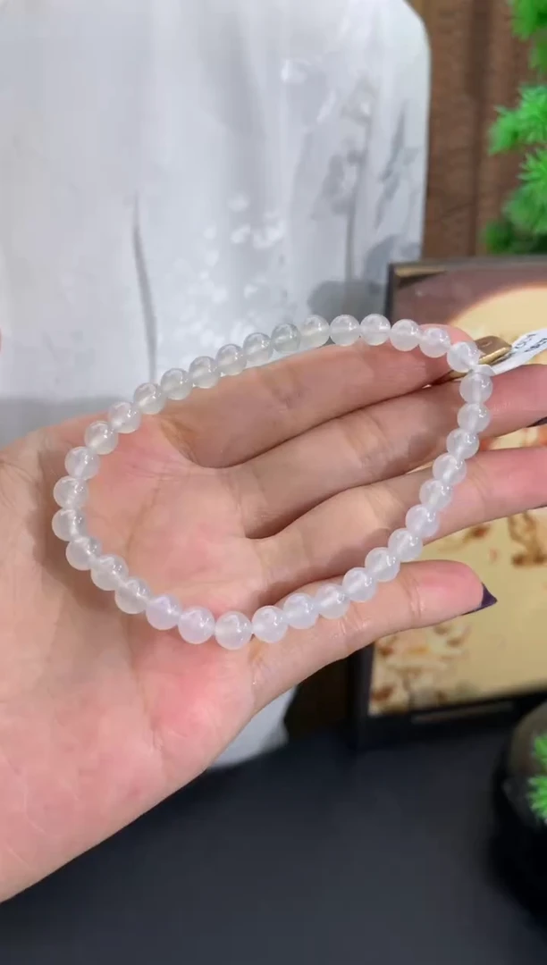 未镶嵌手串翡翠卡5.5mm