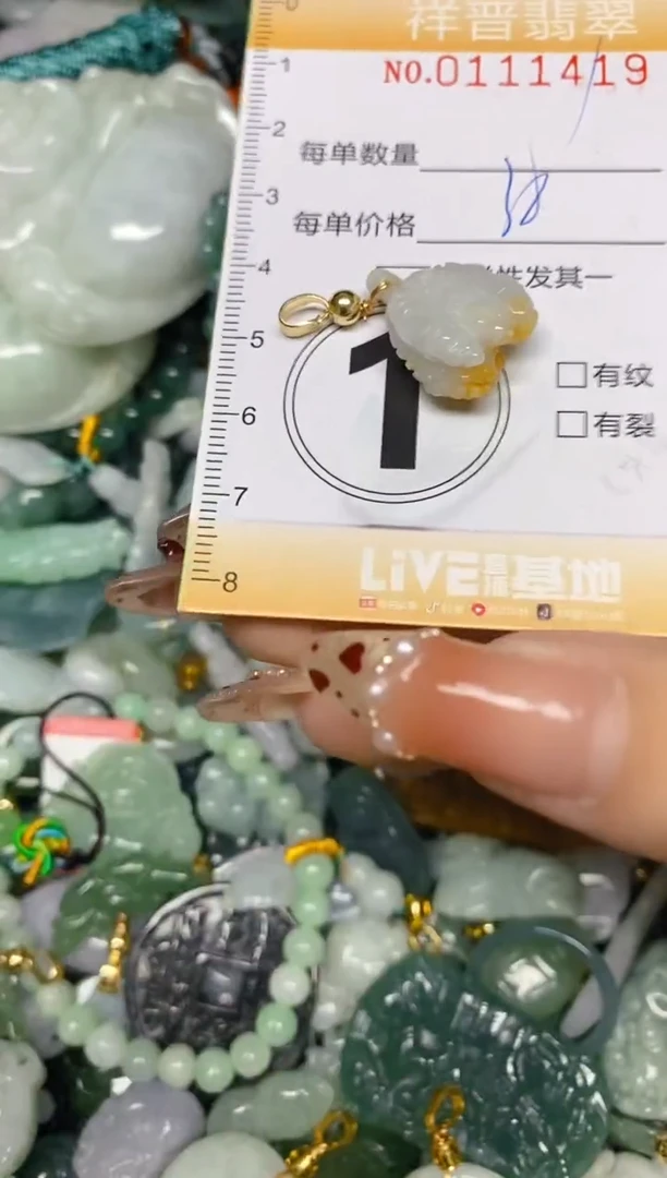 【闪购商品】翡翠颈饰未镶嵌闪购0111419