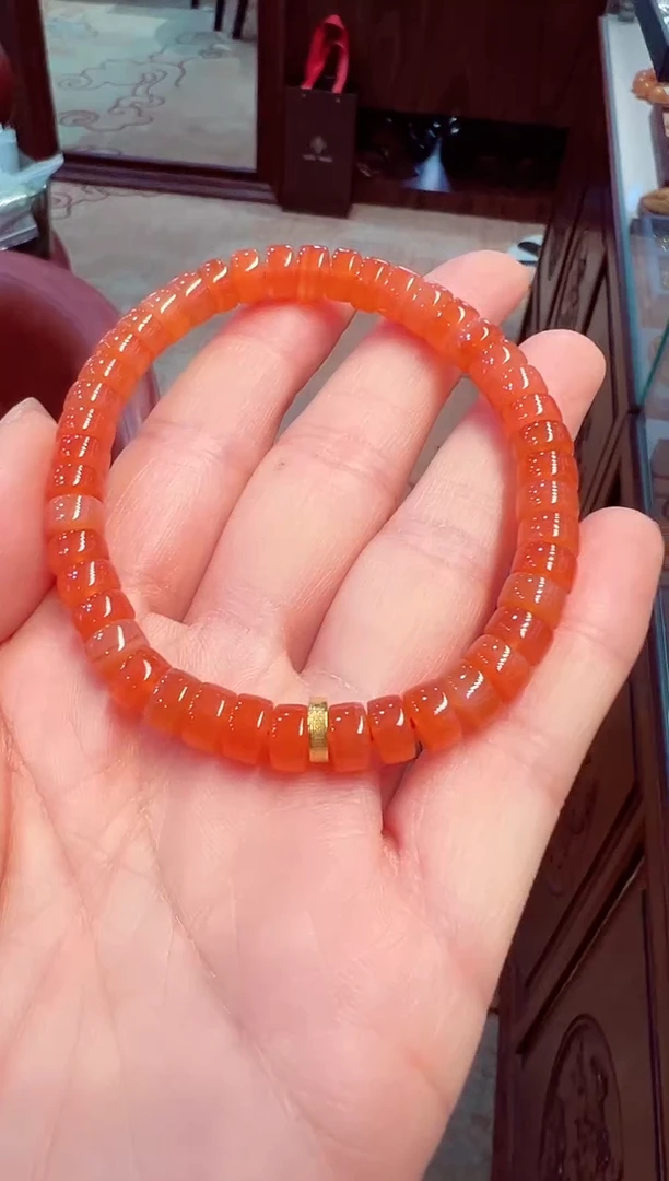 【闪购商品】南红玛瑙手链未镶嵌南红手链