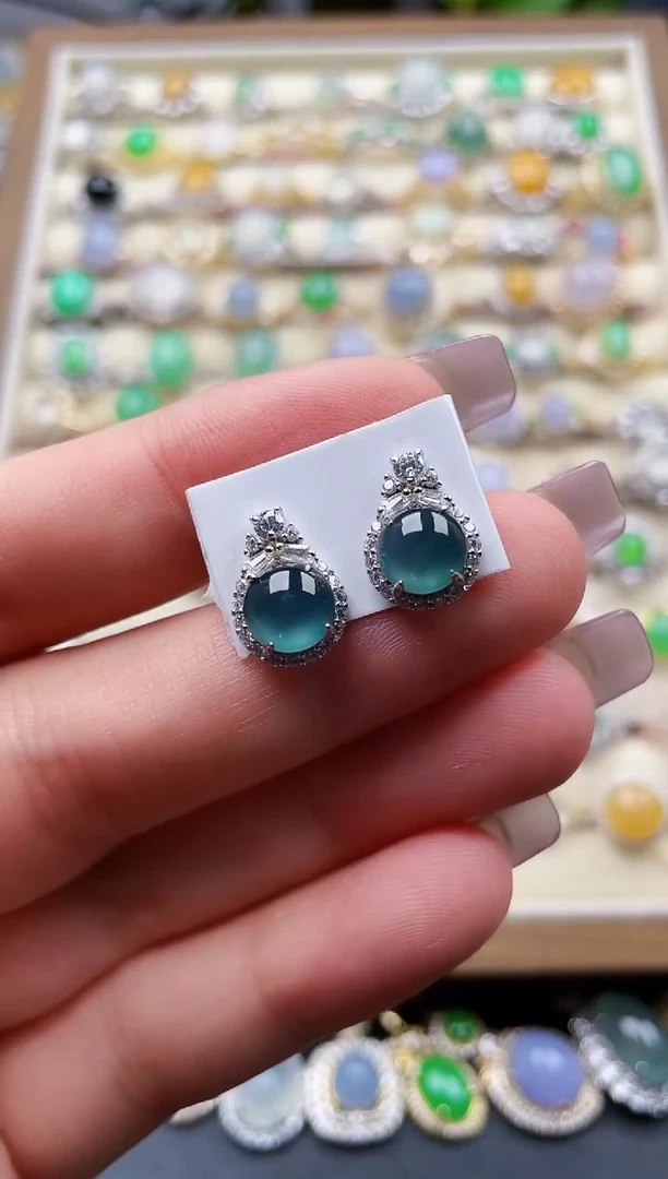 未镶嵌翡翠耳饰83