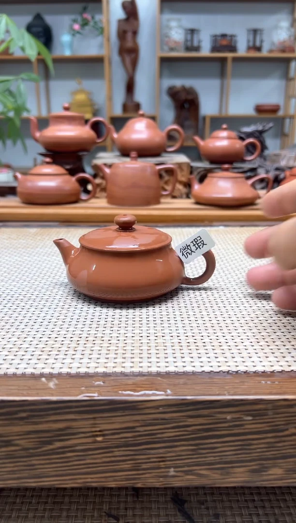 原矿朱泥全手 微瑕明炉 120cc