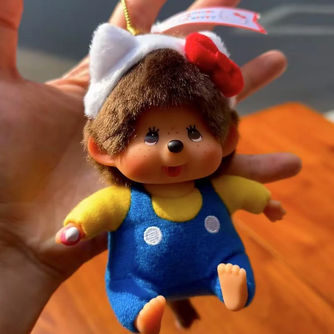 【京都限定】HelloKitty 蒙奇奇 钥匙扣玩偶