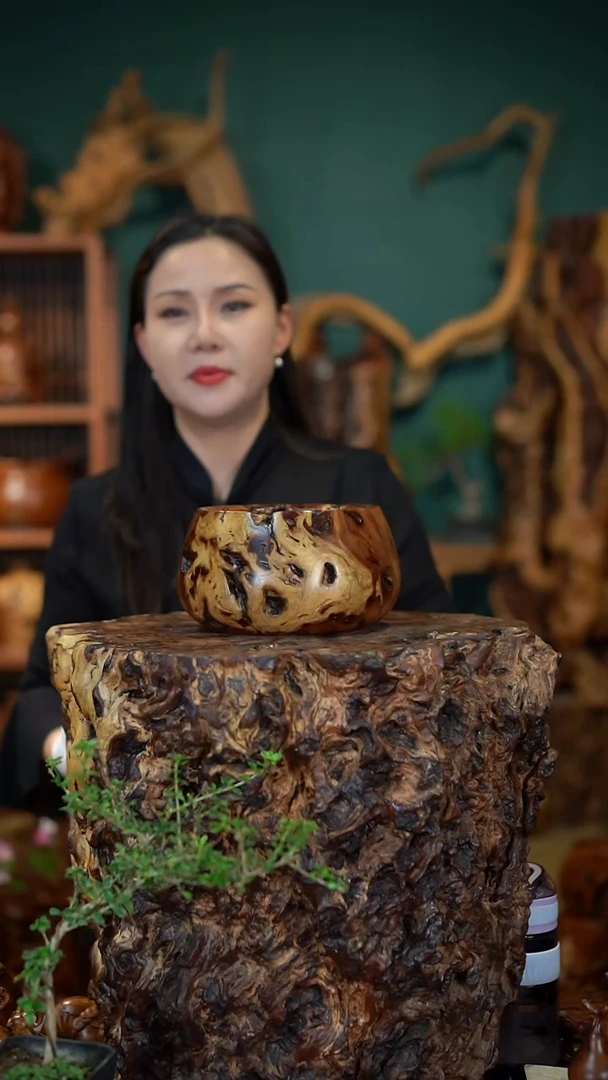 枣木雷击枣木聚宝盆