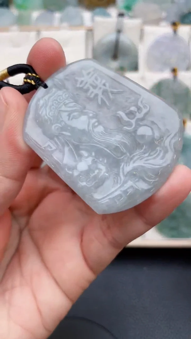 颈饰未镶嵌翡翠天然缅甸翡翠A货53