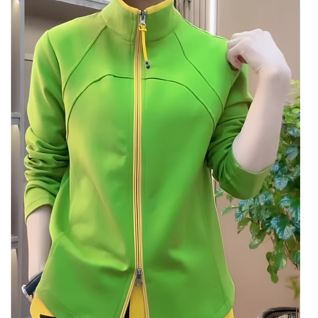 2025春季新款女士百搭显瘦运动开衫25106
