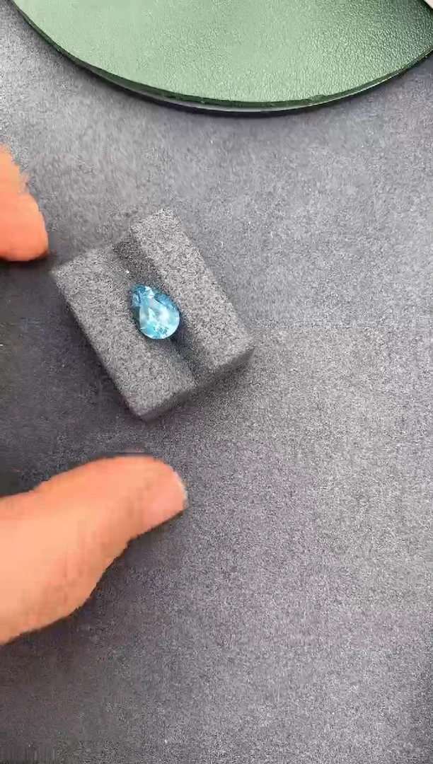 【闪购商品】海蓝宝石裸石未镶嵌2.2ct海蓝宝