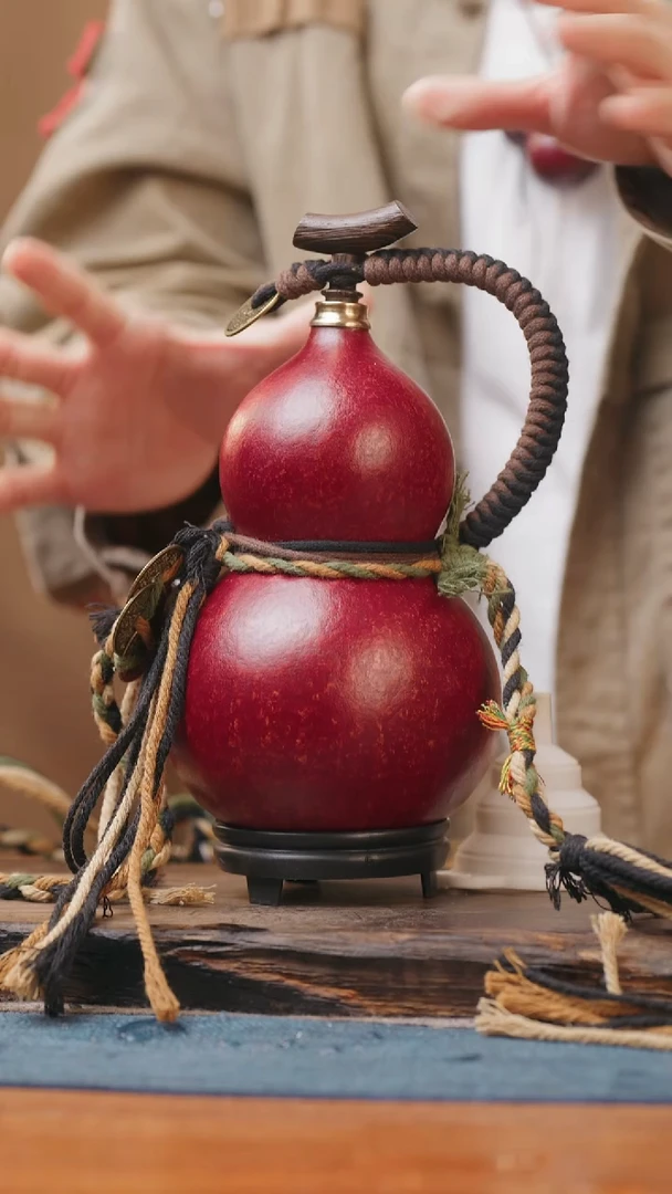 1014号链接精品大漆葫芦现货现发[一物一拍]