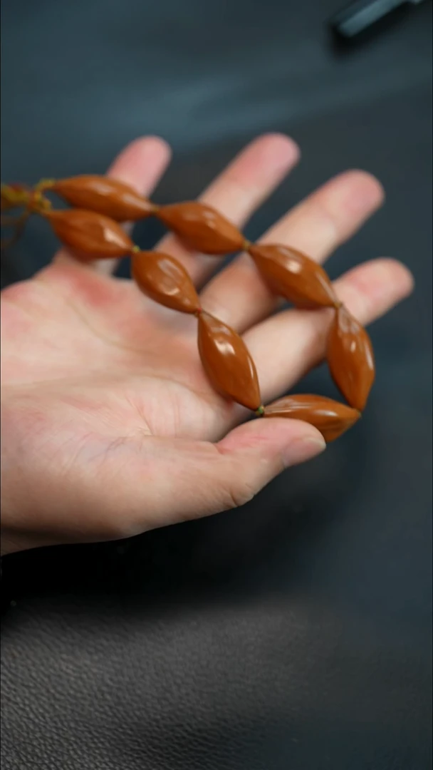 手串/手链橄榄核1.5精抛柳叶8籽