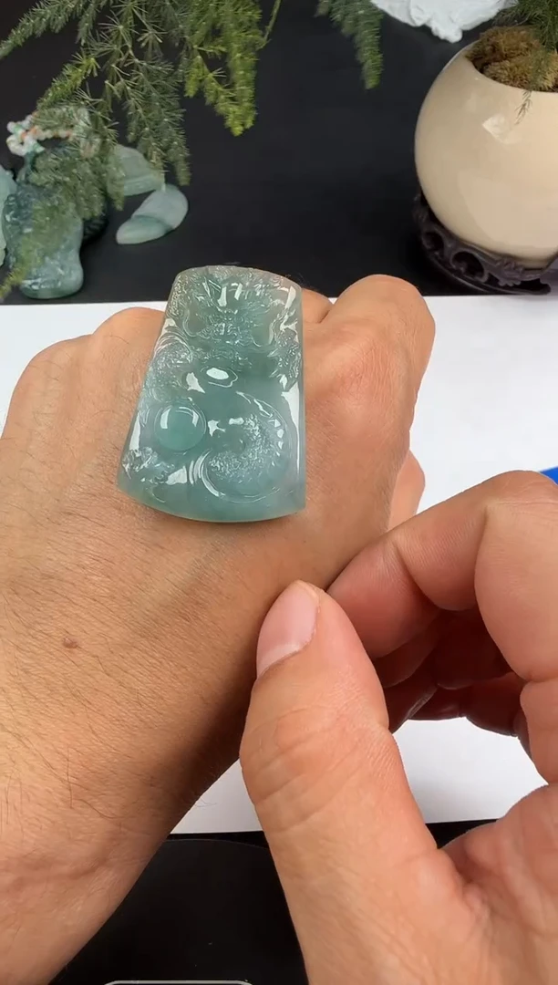 吊坠(不含链)未镶嵌翡翠翡翠饰品-270