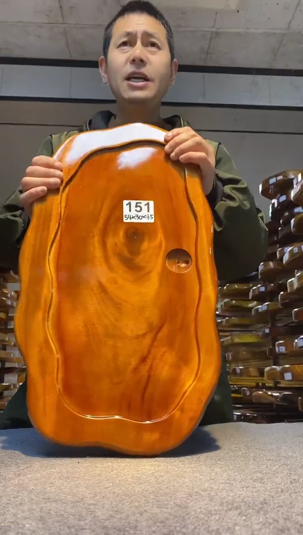 实木茶盘 一物一拍（不含配件）