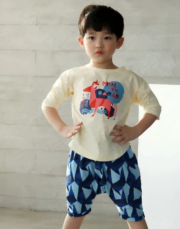 （M10)  末一末一 预  {001专属链接}   儿童园服T恤