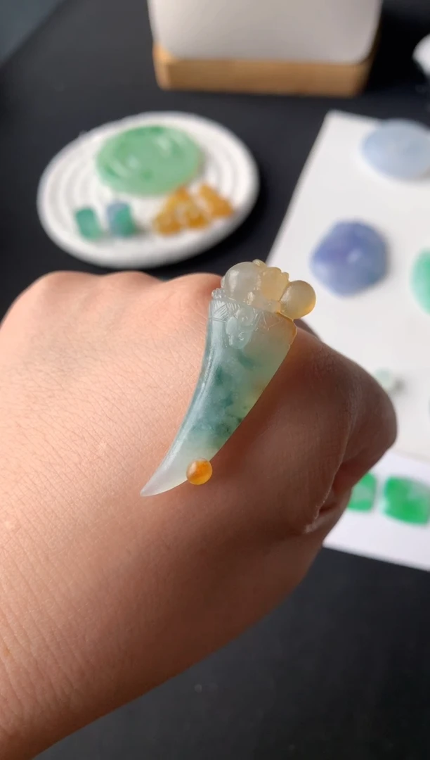 未镶嵌定制翡翠海*轩0282559450尺寸40*15*8.6