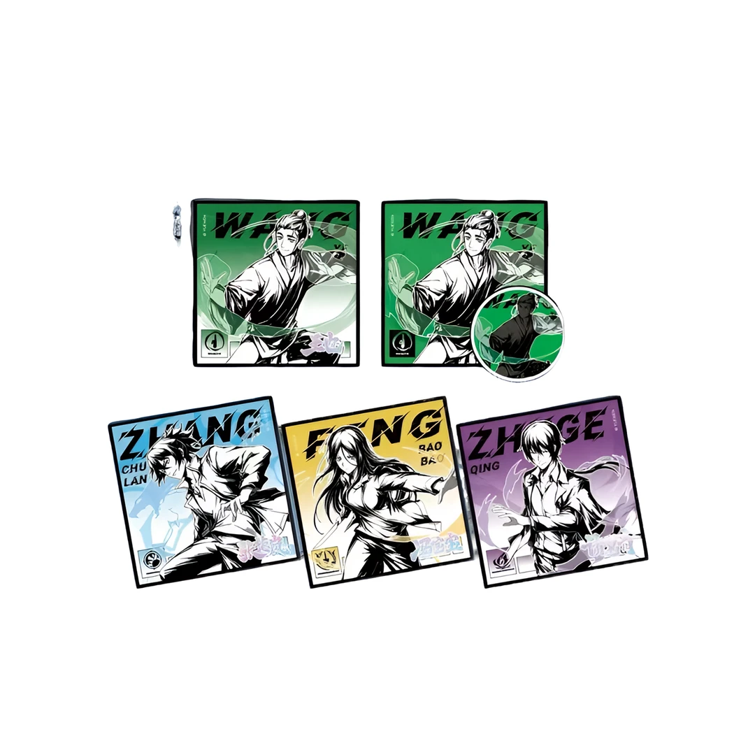 开心一下 BOX-1  一人之下  无限系列色纸 正版潮玩盲盒（代拆）