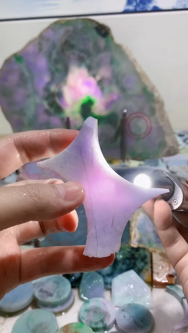 裸石翡翠0蒙0翡翠珠宝577