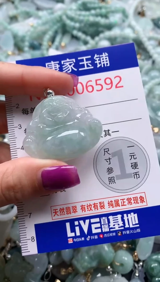 颈饰未镶嵌翡翠6592