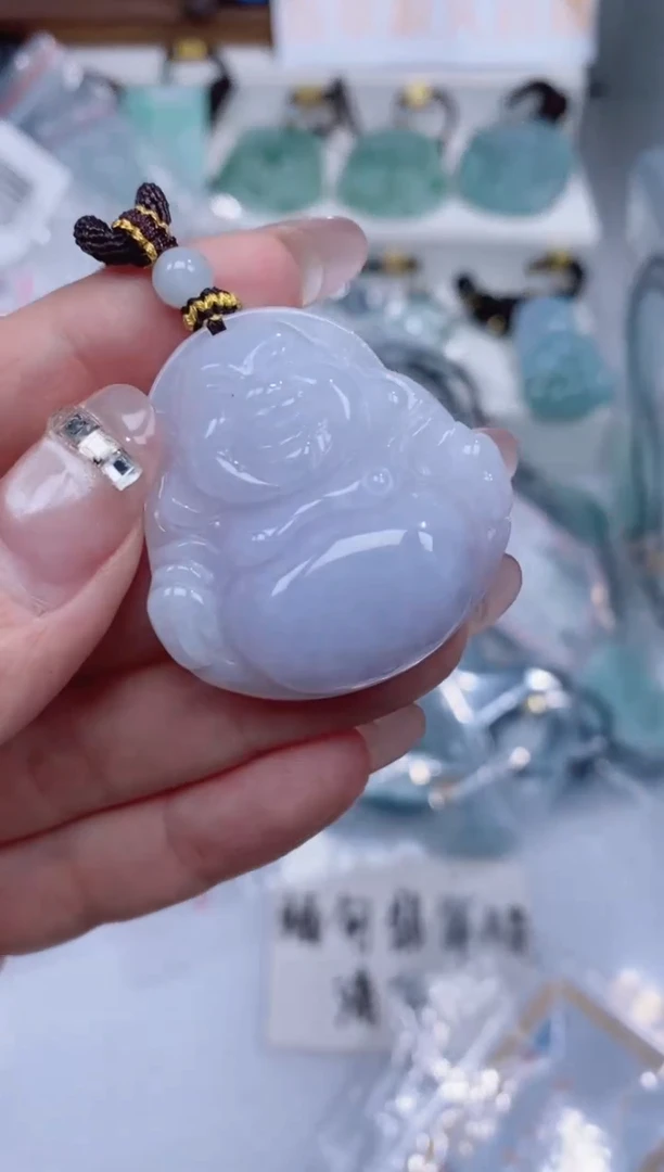 颈饰未镶嵌翡翠吊坠