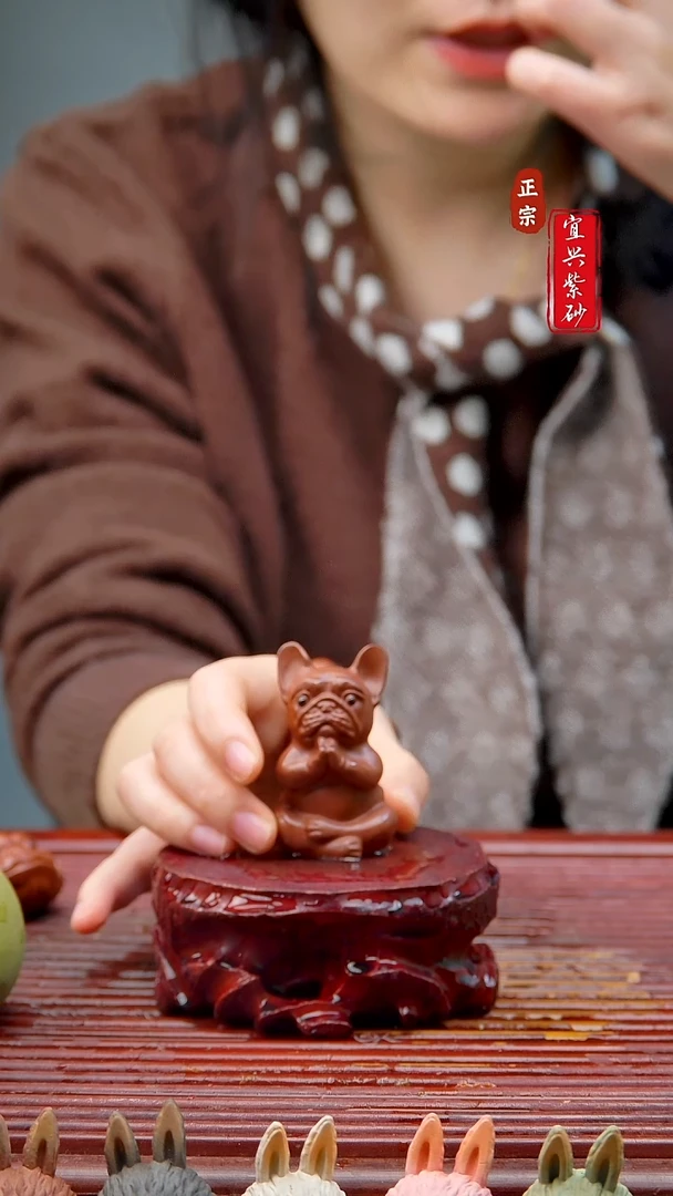 紫砂茶宠宜兴紫砂茶宠摆件