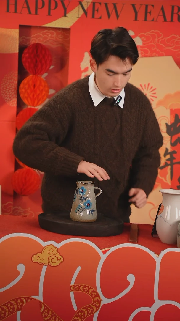 【闪购商品】摆件景德镇手作艺术感高温瓷