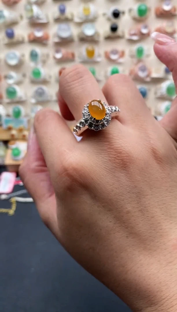 未镶嵌戒指翡翠缅甸天然A货翡翠11   10-10