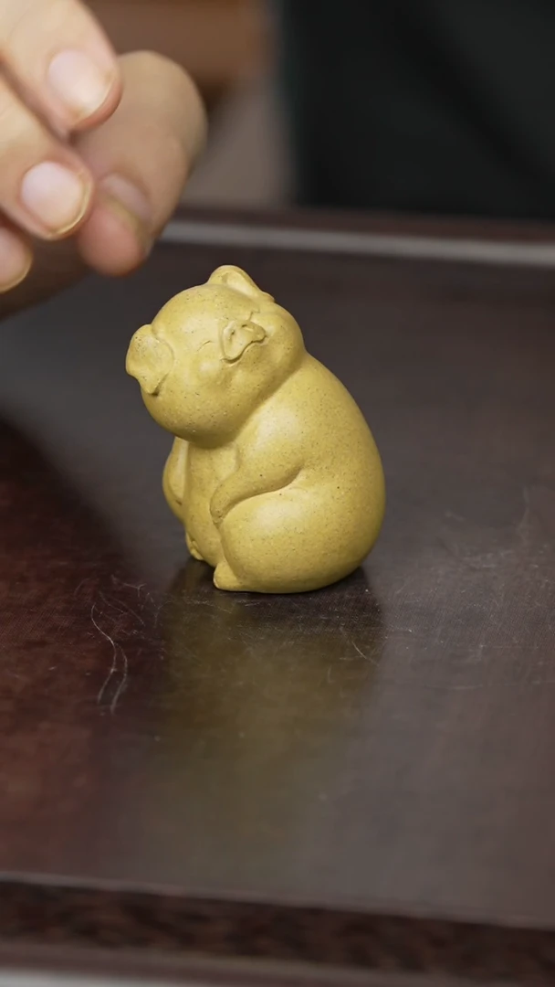 紫砂茶宠紫砂 小猪