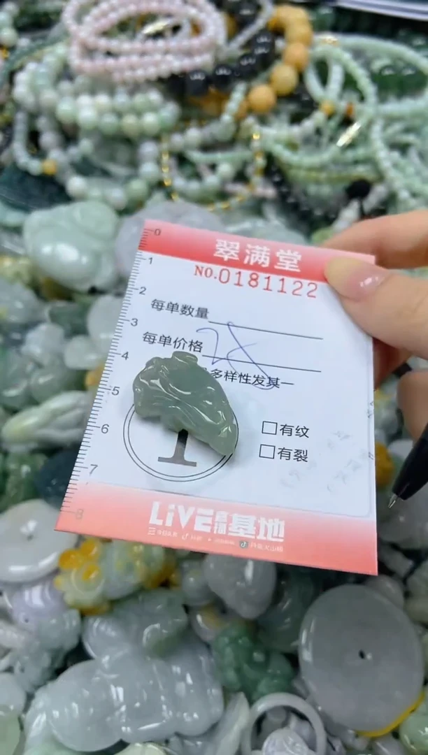 颈饰未镶嵌翡翠闪购0181122