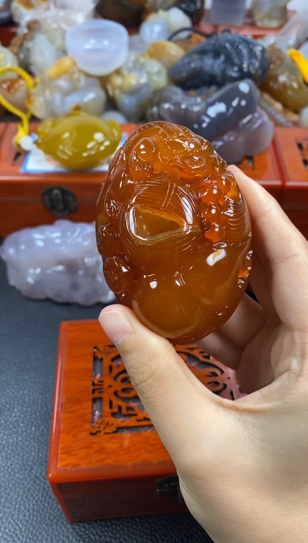 未镶嵌手把玛瑙/玉髓学*1