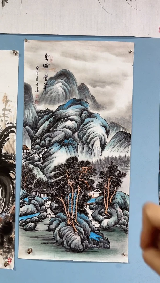 【闪购商品】国画郭建亮山水4平尺