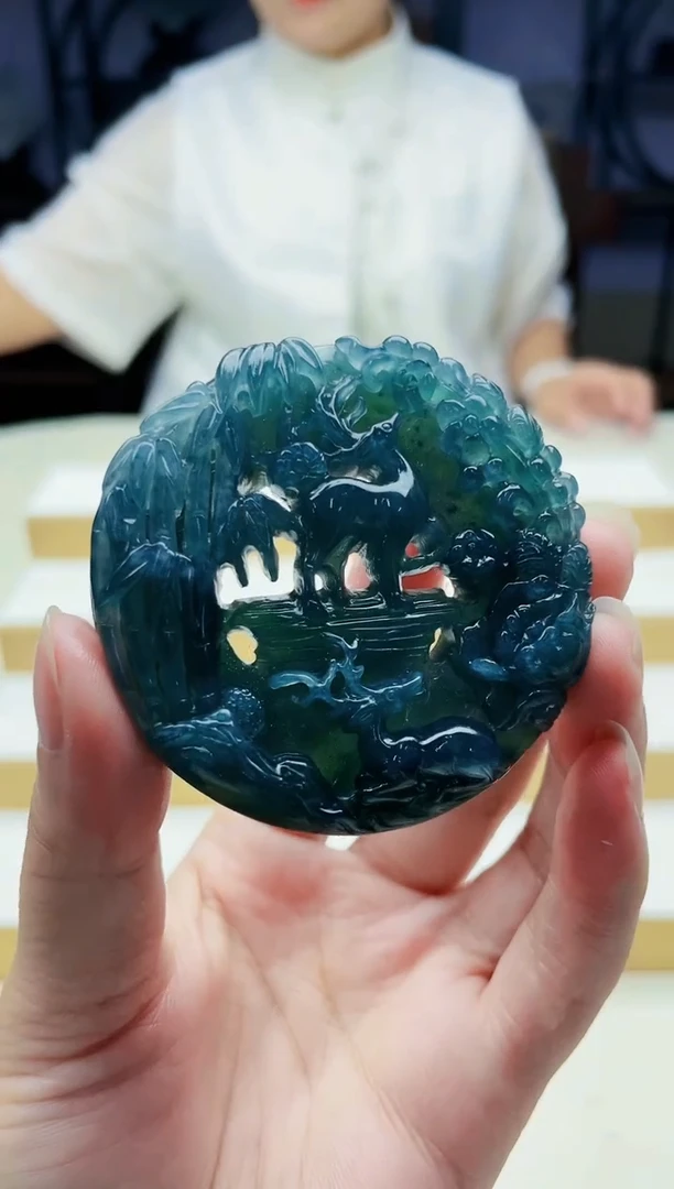 未镶嵌定制翡翠毛货09150254