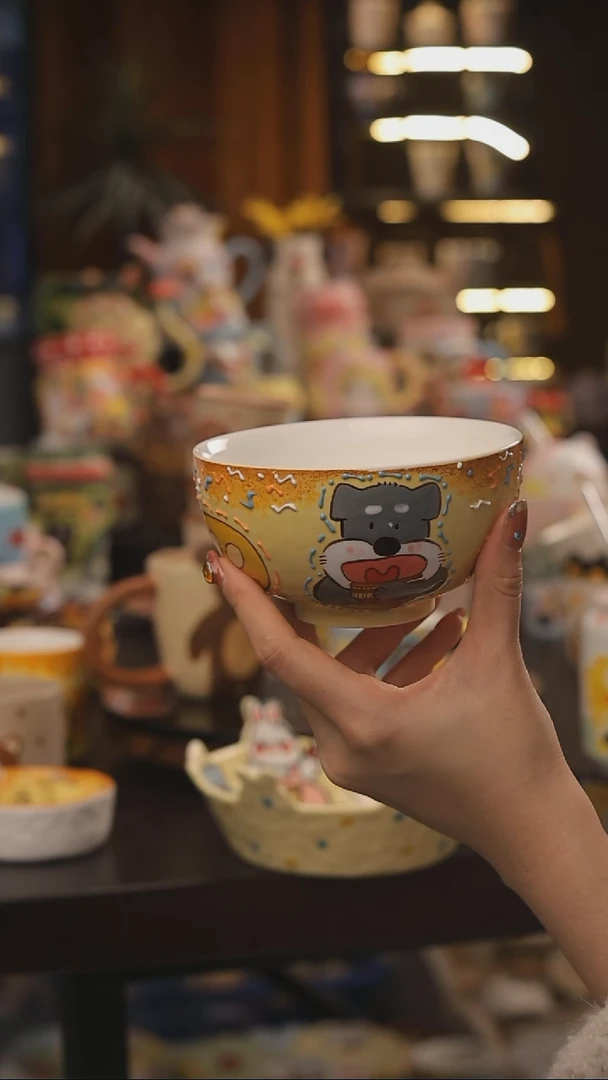 景德镇釉下彩绘设计师款式陶瓷