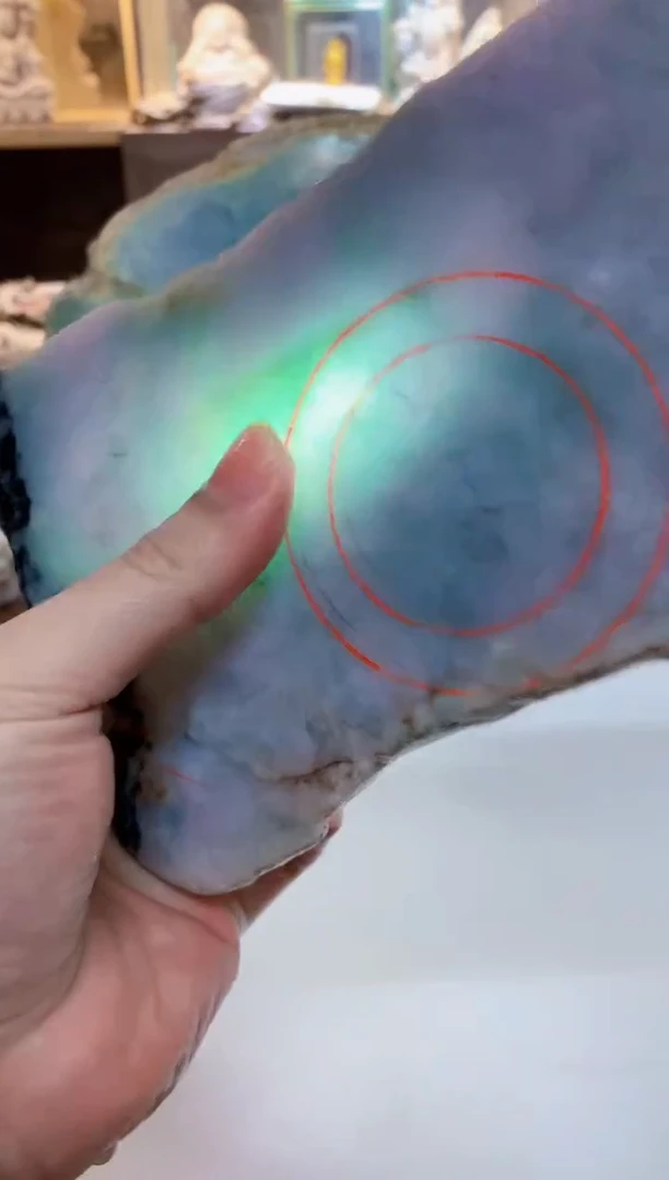 未镶嵌挂件翡翠0朗0翡翠珠宝62