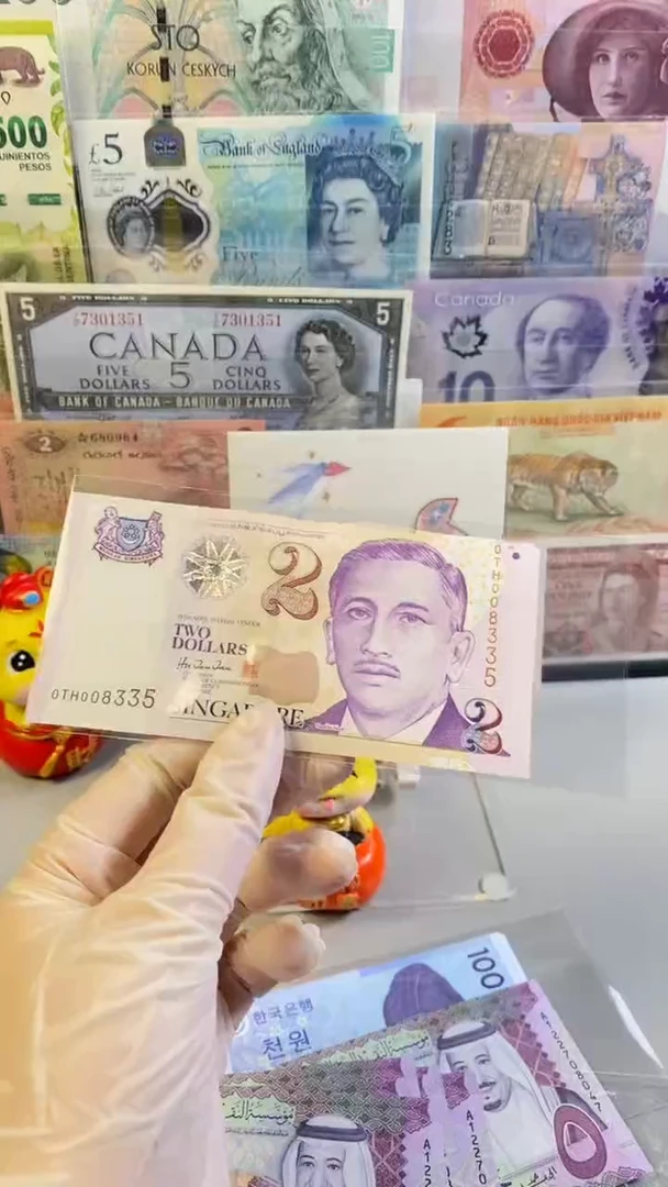 纸币新加坡2圆 迎接新世纪纪念钞