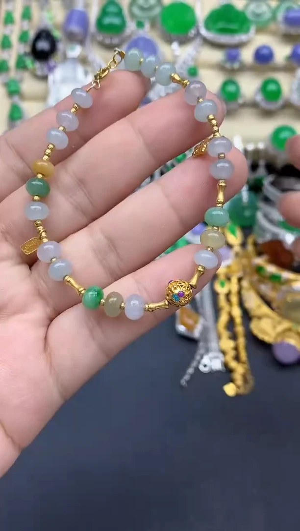 未镶嵌手链翡翠201-中国好珍宝