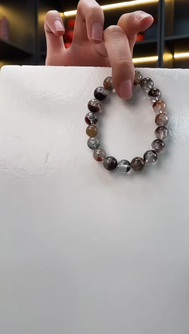 未镶嵌手链水晶四季幽灵10mm手串