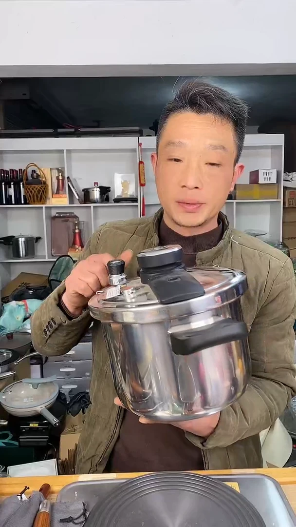 水晶玻璃1帝 高压锅6L
