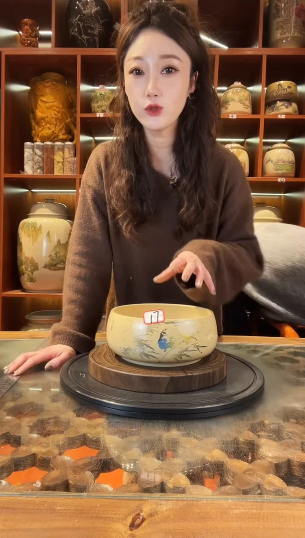 罐李旭泽作品白泥水洗@17