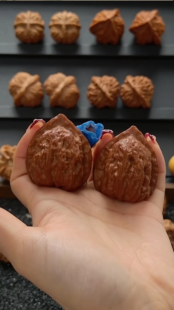 把件文玩核桃原树赤龙鸡心35 39 40（全品毕业对）