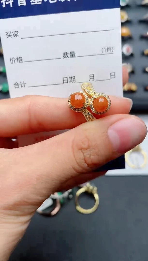 【闪购商品】翡翠戒指银S925镶嵌..........