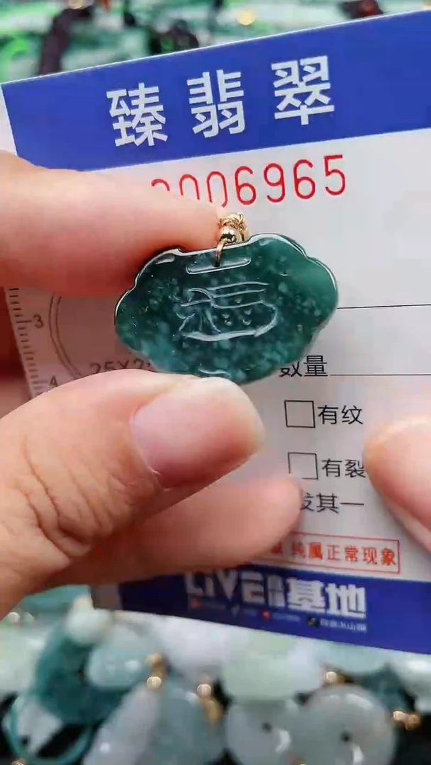 颈饰未镶嵌翡翠.0006965