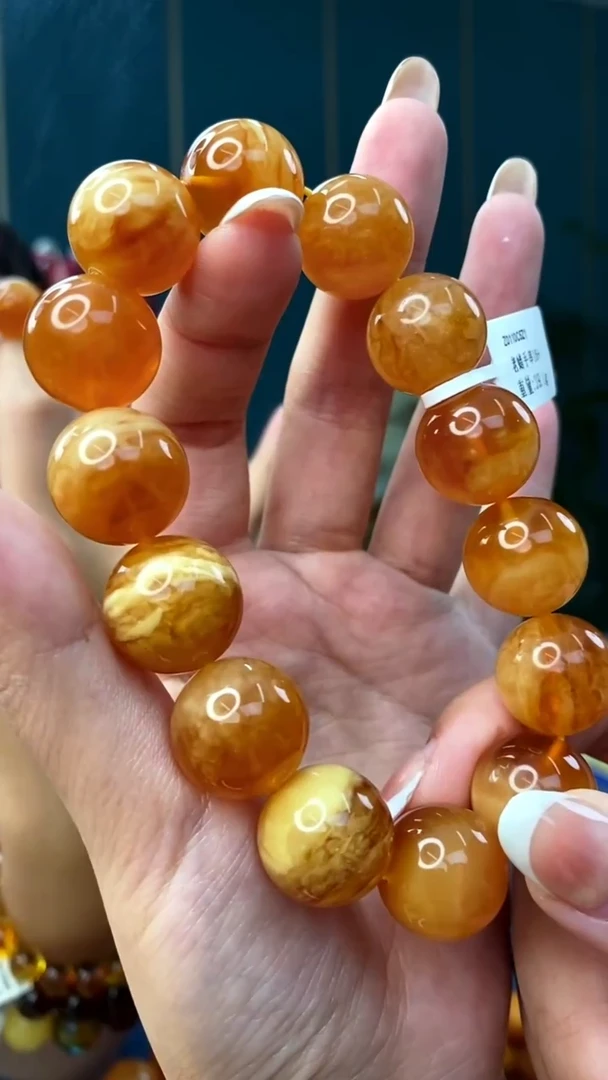 裸石琥珀未镶嵌12/25多样性发其一21