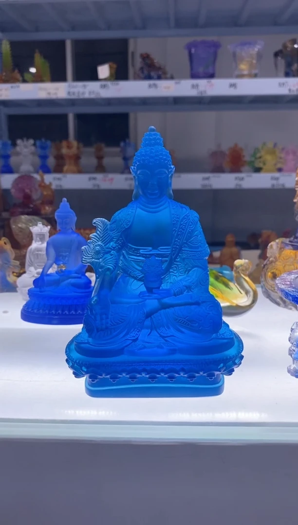 手工艺品琉璃药师 古法琉璃 全品 不退不换