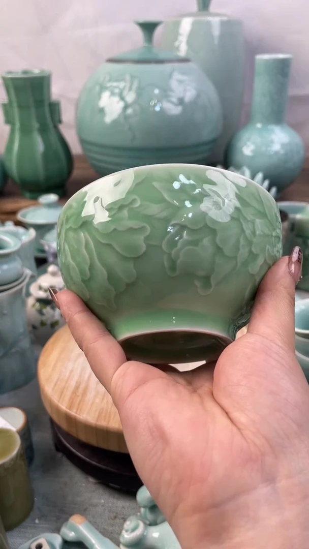 【闪购商品】特价福利 微瑕 慧仙青瓷