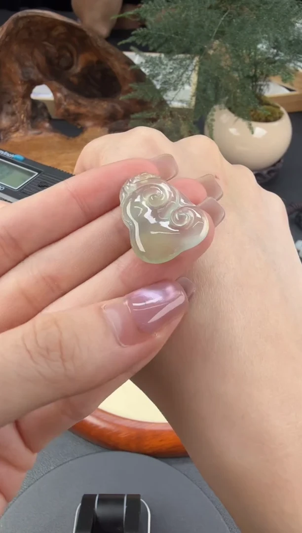 吊坠(不含链)未镶嵌翡翠翡翠饰品-21